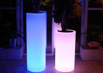 China Decoration Home Garden Wedding Illuminated LED Light Colour Changing Plant Pots for sale