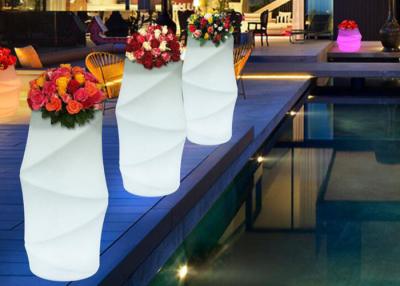 Cina Decorazione decorativa LED di Muilti-colore di progettazione dell'hotel impermeabile alla moda rotondo l'alta illumina il vaso di fiore in vendita