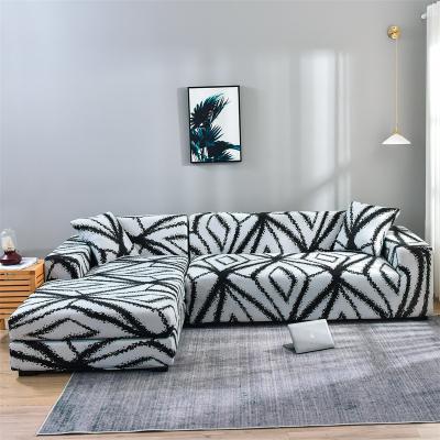 China Europe Fashion Good Quality Universal Sofa Cover For Home L Shaped Non-slip Elastic Decoration 145-185cm for sale