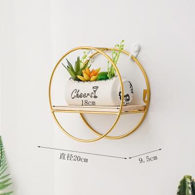 China Wholesale storage room household shelves non-perforated wall living room wall decoration storage background wall hanging decoration for sale