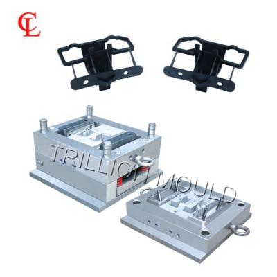 China Plastic Custom ABS door handle bracket plastic mold mould arm rest bracket injection moulding moulds for sale