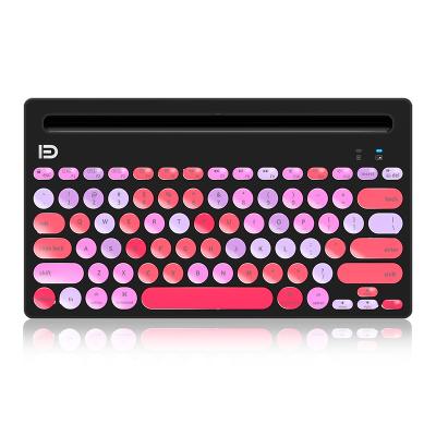 China 2022 New Style Cute Wireless Tablet Keyboard Optical Blue Tooth Keyboard for sale