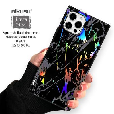 China New Diy Neon Fancy Shockproof Branded Marble Sets Holographic With Designs Tpu Frosted Imd Cell Phone Case For Iphone 13 Mini Pro Max for sale