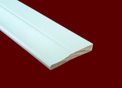 China White Residential Decorative Casing Moulding 100% Cellular PVC Te koop