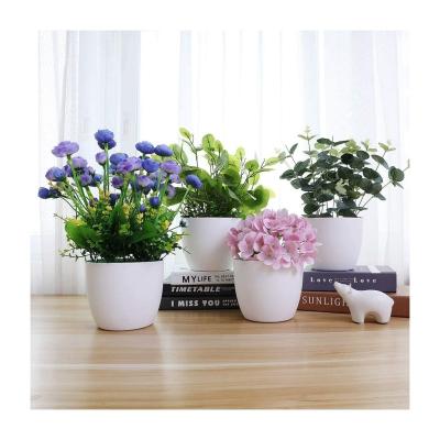 China Self watering hot sale custom plastic planter flower pot self watering plant pots for outdoor for sale