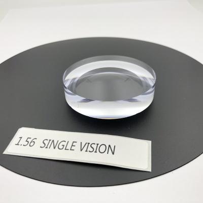 China Hot Selling Single Vision Monocle Uv400 Rx-1.56 Hmc Emi Optical Single Half Full Lens for sale