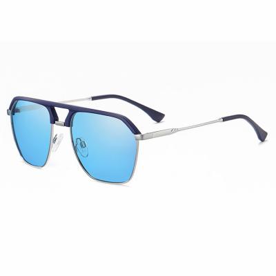 China High Quality Custom Shades Metal Hinge TAC Polerized PC Polarized PC Sunglasses Unisex Sunglasses for sale