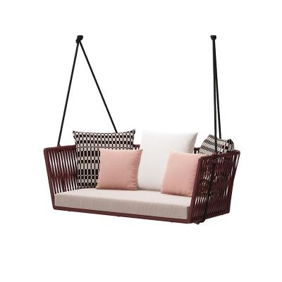 China New Design Contemporary Outdoor Garden Swing Chair Leisure Patio Furniture Hanging Baskets for sale