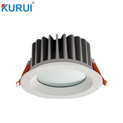 China EUROPEAN high luminous efficiency IP65 water proof die cast aluminum round led downlight for project for sale