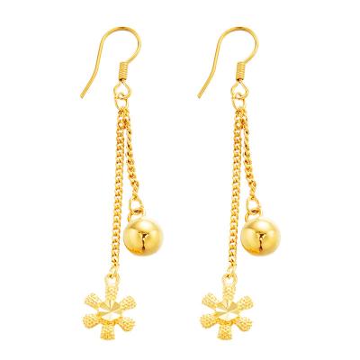 China Trendy Fashion Earrings Trend 2022 Women Gold Plated Earrings Charm Custom Ladies Earrings for sale