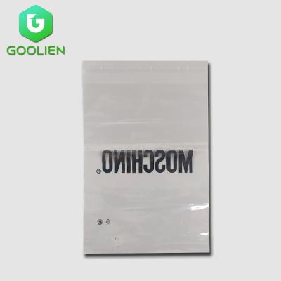 China 100% OPP Biodegradable Custom Manufacturer Apparel Packaging Transparent Bag With Logo Poly Mailing Packing Self Adhesive Clear Plastic Bag for sale