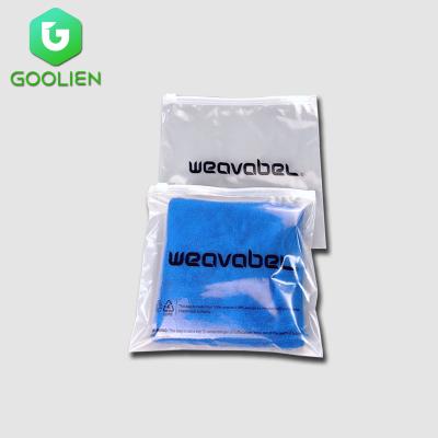 China Recyclable Hot Selling Custom Printed Transparent Eco Friendly Ziplock Resealable Bag for sale