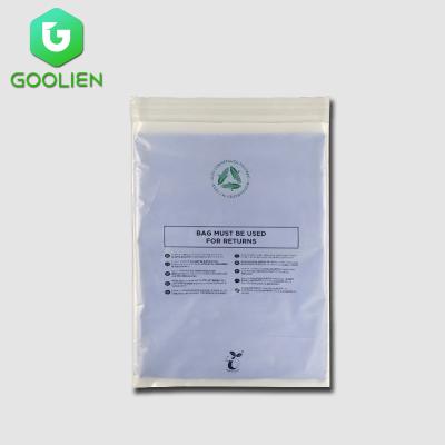 China 100% OK Compost Cornstarch Garment Bags Garment Bags 100% Biodegradable Resealable Cornstarch Made 100% Compostable Biodegradable Bags for sale