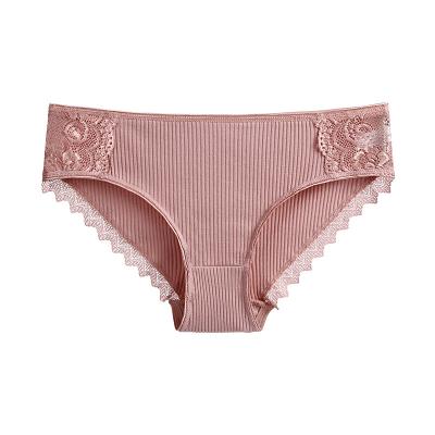 China Women Breathable Sexy Panties Fashion Cotton Soft Colorful Underwear For Ladies Cotton Panties for sale