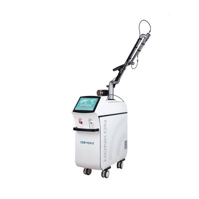 China Best quality face lift HONKON beauty use peel tighten tattoo removal laser Q-switched ND Yag machine for sale