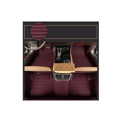 China Luxury Customized Set of 4 Pieces High Quality Luxury Leather Car Floor Mats For Lexus for sale