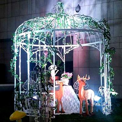 China Hotel .restaurant .banquet. New Home.Wedding Wedding Props Birdcage European Pavilion Princess Style Decoration Ceremony Pavilion Outdoor Wedding Decoration for sale