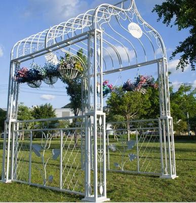 China Hotel .restaurant .banquet. Home.Wedding XI Ting European style iron arches flower frame outdoor wedding photography spire walkway for sale