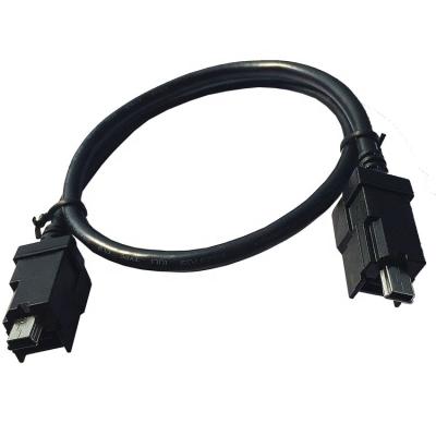 China Straight USB 2.0 Insert Mini B Male To Mini B Male LVDS Cable for sale