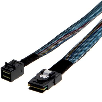 China Internal Mini SAS Workstations SFF-8087 36 Pin To SFF-8643 36 Pin Data Cable With Latch for sale