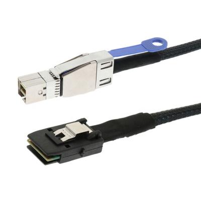 China Server Device External MINI SAS HD 4i 36P SFF-8644 To Internal Mini SAS SFF-8087 Cables for sale