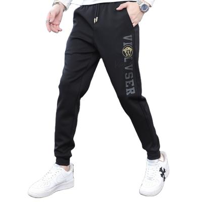 China Anti-static European goods casual pants 2021 loose Korean trend drop new thin sports pants letters printed pants for sale