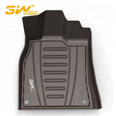 China 3W Non-slip All Season Strip Custom Car Mat For Audi Q7 2011+ for sale