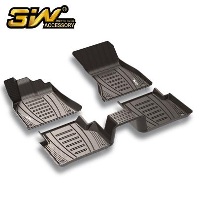 China 3W Tape Customized Special Car Mats For Audi Q3/Q5/Q7/A4/A6 for sale