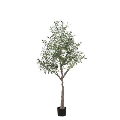 China Colors: Wholesale Green Artificial Trees For Indoor Decoration 150cm Artificial Olives For Home Office Mall Decoration Trees for sale