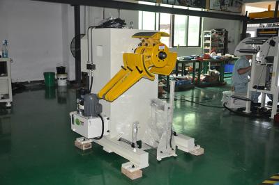 China Metal Steel Material Steel Coil Uncoiler Rack Motor Drive Available For 800-5000 KG Coil Weight for sale