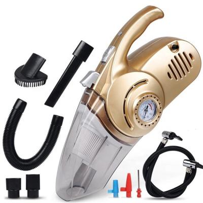 China Multifunctional Vacuum Cleaner Factory Price High Power 12V 120w 4 in 1 Portable Auto Car Cleaning Vacuum Cleaner for sale