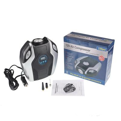 China Portable Tire Pressure Monitor Mode Compressor Automobile Tire Inflator For Car Tires for sale