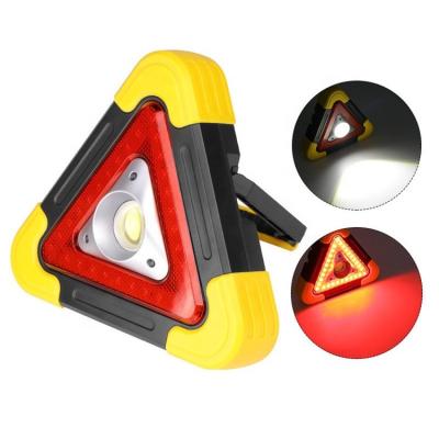 China Wholesale Custom Portable Car Warning Safety Use Emergency Safety Traffic Road Running Warn Signs Warning Triangle With Light for sale