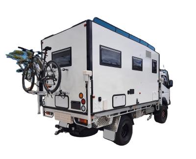 China Custom Travel Trailer Factory Off Road Small Expedition Truck Camper for sale