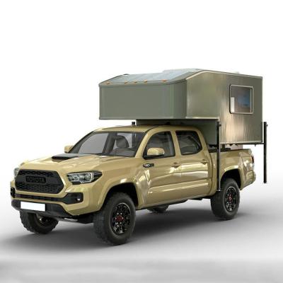 China Australian Standard Lightweight Travel Trailer Camper Truck Camper Slide On Noise Pickup Truck Camper for sale