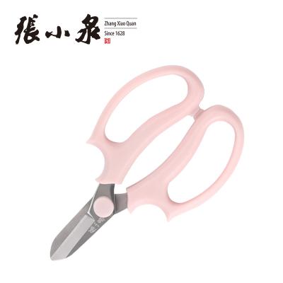 China Zhang Xiaoquan Pink Handle Florist Anti-Slip Scissors Handle High Hardness Blade Plant Cutter Flower Shears Garden Tips for sale