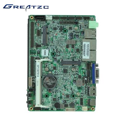 China 2 o átomo N2600 do LAN Intel Dual núcleo cartão-matriz de 3,5 polegadas com COM MPICE MSATA de LVDS 6 USB 6 à venda