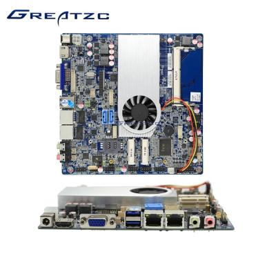 China Mini ITX Dual LAN Motherboard I5 5200u DC 12V With VGA HDMI LVDS Display for sale