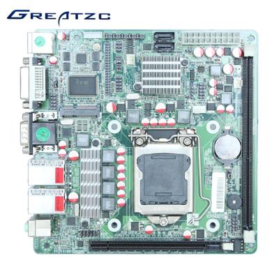 Cina Scheda madre di Intel H61 LGA1155 di potere di ATX, mini scheda madre H61 I3 I5 I7 di ITX in vendita