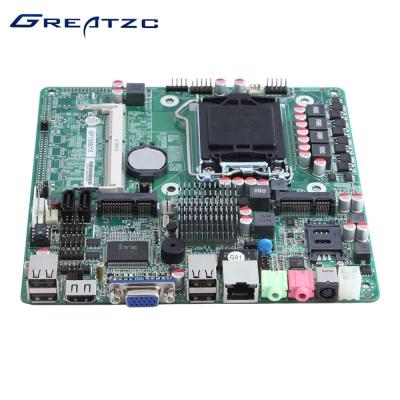 Cina Scheda madre di I3/I5/I7 LGA1155 con COM LVDS di corrente continua 19V 6 per la macchina di posizione in vendita