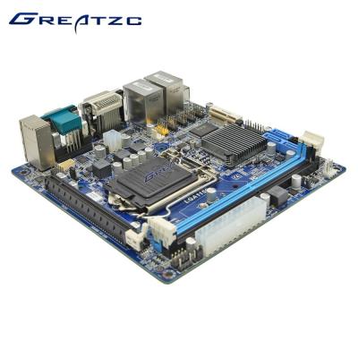 China I3/I5/I7 cartão-matriz do ITX do processador LGA 1150 LAN a bordo &16 GB RAM de SATA 2 do mini 4 & PCI-E 16X à venda