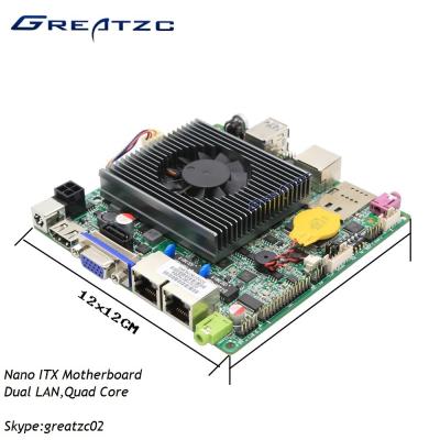 China INTEL Bay Trail-D Celeron J1900 Quad Core CPU Fanless Micro ITX Motherboard for sale