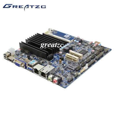 China Noiseless Dual LAN Motherboard With WIFI , INTEL Bay Trail Motherboard Fanless  for sale