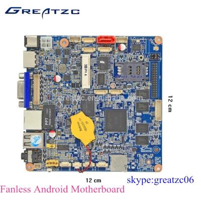 China Nano ITX Fanless Android CPU Onboard Motherboard With WIFI / Bluetooth for sale