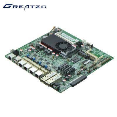 China PCI-E 8X CF Brandmauer-Intel-Efeu-Brücken-Motherboard-Viererkabel LAN-Bord-CPU 1037U zu verkaufen