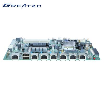 China 6 Ethernet Ports LGA1155 Motherboard With 4 SATA / CF Card WIFI / 3G for sale