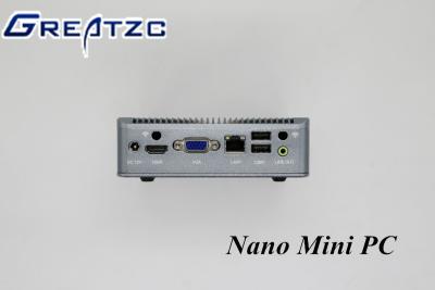 China Onboard Celeron J1900 Fanless Nano Mini PC With VGA HDMI USB 2.0 USB 3.0 for sale