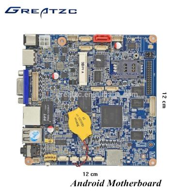 China Onboard CPU A20 1GB RAM 8GB Flash Android Motherboard With VGA WIFI HDMI RJ45 for sale