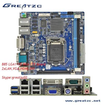 China Cartão-matriz feito sob encomenda do soquete LGA1150 de Intel B85 para tudo em uma máquina à venda