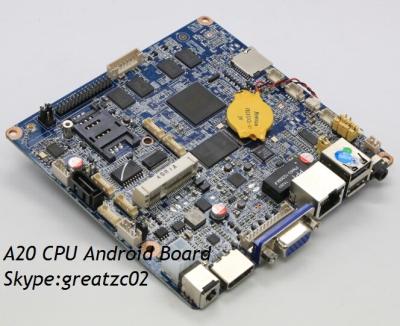 China Onboard WIFI Android Motherboard , Industrial Onboard CPU Motherboard Fanless for sale